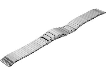 Bransoleta rozciągana do zegarka 16 mm Bisset 106 Silver.jpg